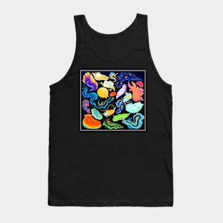 Nudibranch Sea Slugs Tank Top